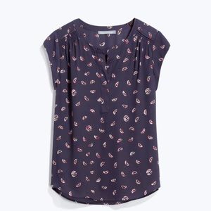 Daniel Rainn split neck blouse